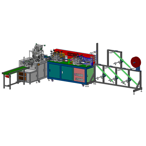 HC-M175B AUTOMATIC MASK MAKING MACHINE (1 SET EARLOOP MACHINE)